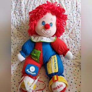 Vintage Amtoy 1980’s Teach Me How To Dress Doll